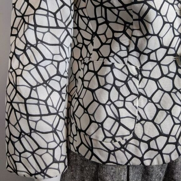Escada geometric print  blazer - Picture 4 of 16